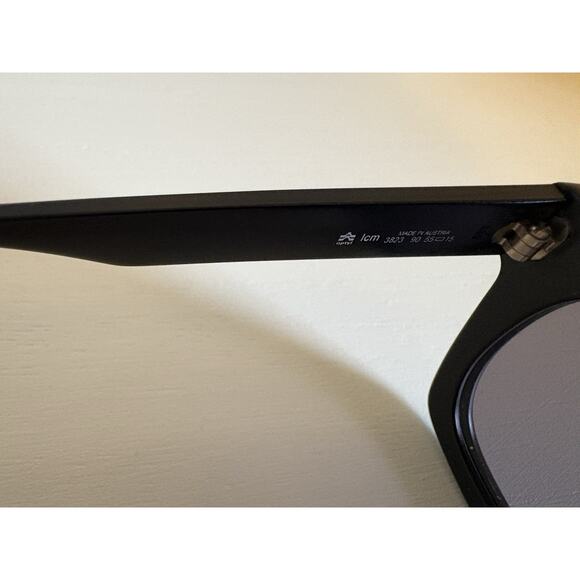 Vintage Paloma Picasso Oversized Black Sunglasses Austria Designer main image 5
